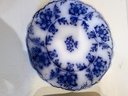 Stunning Selection Of Vintage Plates In Royal Shades Of Blue - Mostly Antique German And England