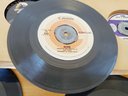 Vintage Assortment Of 45 RPM Vinyl Records In Decca Record Folio - Various Genres & Titles