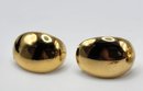 2 Pair Of Vintage Gold Tone Earrings & Heart Pendant