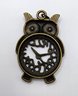 2 Vintage Pendants & 1 Owl Brooch