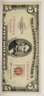 Series Of 1953 RED SEAL $5.00 Bill