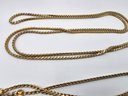 Lot Of 3 Vintage Gold Tone Chains
