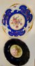 2 Vintage Bavarian Plates