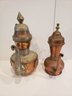 Pair Of Vintage Middle Eastern? Copper Tea Pots