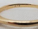 Lovely Size 8 14K GOLD & Diamond Promise Ring ~ 2.04 Grams