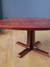 Vintage Skovby Denmark Rosewood Dining Table With 2 Leaves