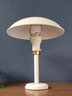 50s Mid Century Gerald Thurston Style Enameled Metal Lamps