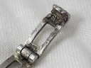 Heavy Vintage Sterling Silver Buckle Bracelet ~ Marked FAS ~ 13.90 Grams