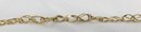 Lovely Gold Plated Over Sterling Silver 7' Bracelet ~ Made In Italy ~ 3.28 Grams