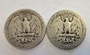 (2) 1943 Silver Quarters