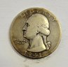 1941 D Washington Quarter Silver
