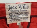 Men's JACK WILLS University Outfitters Flat Front Chino Pants Size 28R X 31  Made In England