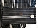 Men's English Laundry Black/white Long Sleeve Double Cuff Button Down Shirt Size XL