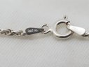 Vintage Sterling Silver Heart Bracelet '925 RL' ~ 2.78 Grams