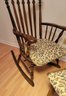 Maple Rocking Chair And Ottoman.   Maple