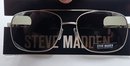 Brand New Steve Madden Silver/green Sunglasses With Case