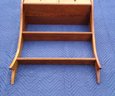 Mid Century Cherry Wall Hung Shelf W 2 Drawers...... What Will You Display?