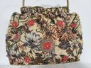 Pretty Retro Beaded Tapestry Ladies Purse Handbag