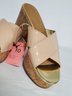 New Sam & Libbey Ladies Size 10 Nolan Strappy Sandals In Fawn