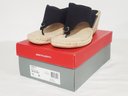 New Johnston & Murphy Ladies Ainsley Black Suede Thong Sandals Size 10