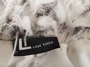 Love Token Ladies Size Large Faux Fur Sweater Coat (tote 1)