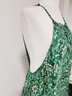 ZARA Green Sleeveless Halter Top Maxi Dress Ladies Size XL (tote 1)