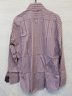 Men's English Laundry Purple & White Striped Long Sleeve Shirt - Size 16.5 34-35