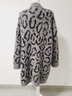 Rachel Zoe Ladies Size 2X Gray & Black Long Comfy Sweater Coat