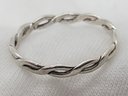 Vintage Sterling Silver Size 6 Knot Ring ~ 0.88 Grams