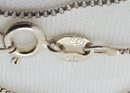 Vintage Sterling Silver 17' Chain With 'CREA' Sterling Silver Girl Pendant ~ 2.53 Grams