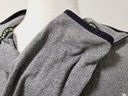 Men's Under Armor Grey Quarter Zip Fitted Size Medium Pullover Shirt (bag)