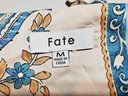 Cute FATE Ladies Paisley Handkerchief Bandana Top Size Medium (box)