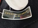 NWT Charles Albert Women's Rainbow Terry Cloth Slides Sandals Size 11