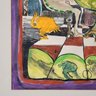 60s Original Expressionist Watercolor Abstract
