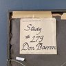1973 Don Barron 'Study 179' Original Oil On Board