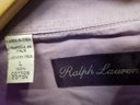 Men's Ralph Lauren Purple Long Sleeve Oxford Shirt Size Large - Made In Italy