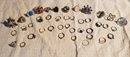 Great Vintage Lot Of 39 Costume Jewelry Rings