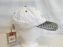Robert Graham Knowledge, Wisdom, Truth Adjustable Baseball Cap Hat White, Black & Gray - NOS With Tags