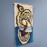 70s Scandinavian Rya Wool Tapestry