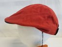 Ben Sherman Tango Red Wool Blend Driving Cap - Sample Hat With Tags