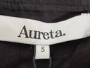 NWT Aureta Studio Bustier Corset Top In Black - Size Small