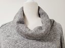 Anthropologie Postage Stamp 9-H15 STCL Women's Cowl Neck Gray Knit Pullover Sweater SZ XL