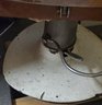 Vintage Belvedere Barbers Chair Manual Foot Pedal And Back Lever