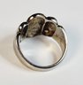 Vintage Solid Sterling Silver Dome / Shell Ring