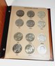 Compleate With Silvers Uncirculated  Eisenhower Dollar In New Dansco Album  1971 -1978 (18 Coins)