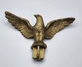 Vintage Plastic Gold Eagle Flagpole Finial