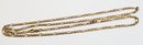 Wow.....14k Yellow Gold Italian Figaro Link Necklace