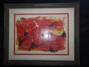 Signed Color Abstract Painting