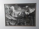 Yosemite Valley From Inspiration Point, Winter By Ansel Adams