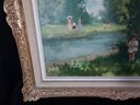 Signed Suzanne Demarest Oil On Canvas
